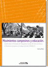 Imagen de cubierta: MOVIMIENTOS CAMPESINOS Y EDUCACIÓN