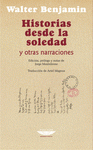 Imagen de cubierta: HISTORIAS DESDE LA SOLEDAD Y OTRAS NARRACIONES