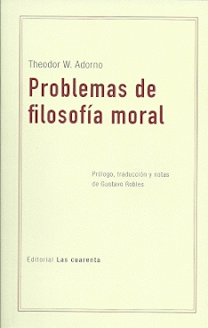 Imagen de cubierta: PROBLEMAS DE FILOSOFIA MORAL