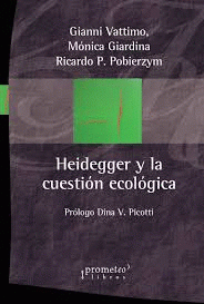 Imagen de cubierta: HEIDEGGER Y LA CUESTIÓN ECOLÓGICA