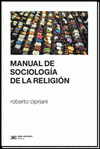 Imagen de cubierta: MANUAL DE SOCIOLOGÍA DE LA RELIGIÓN