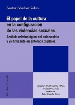 Cover Image: PAPEL DE LA CULTURA EN LA CONFIGURACION DE LAS VILENCIAS SEXUALES.