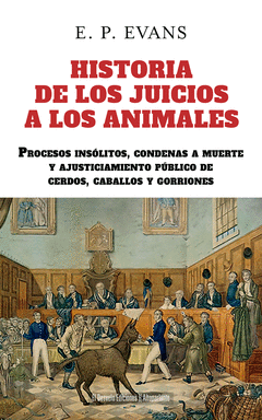Cover Image: HISTORIA DE LOS JUICIOS A LOS ANIMALES