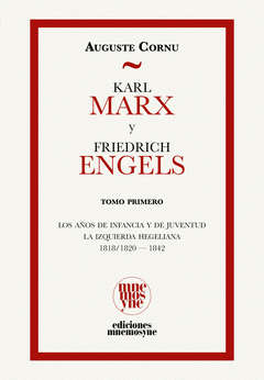 Cover Image: KARL MARX Y FRIEDRICH ENGELS. SU VIDA Y SU OBRA