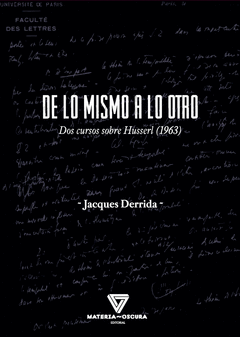 Cover Image: DE LO MISMO A LO OTRO