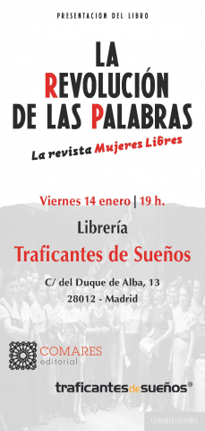 Presentación libro Mujeres Libres y su revolución de las palabras y la existencia 