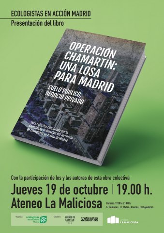 Presentación del libro Operación Chamartín