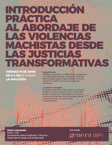 Taller Abordaje violencias machistas