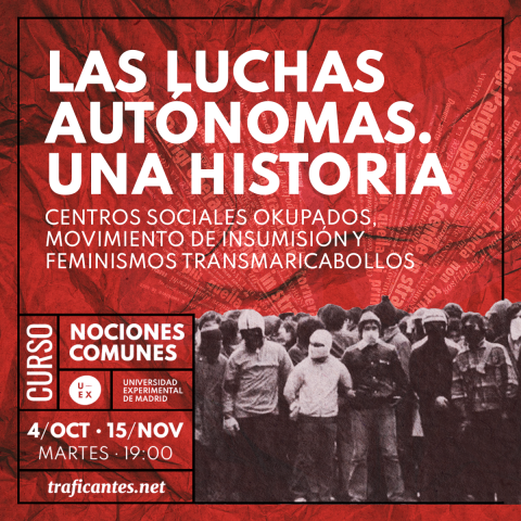 Cartel Luchas autónomas